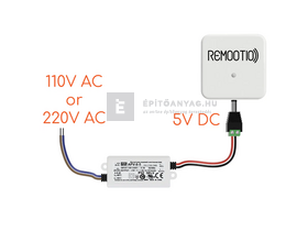 Remootio 3 transzformátor APV-8-5 Remootio 3 transzformátor APV-8-5