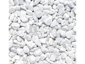 Scherf márvány díszkavics Carrarai fehér 16-25 mm, 25 kg