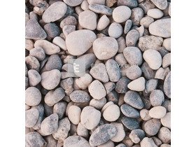 Scherf folyami kavics szürke-bézs 16-32 mm, 25 kg Scherf folyami kavics szürke-bézs 16-32 mm, 25 kg