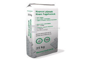 Semmelrock Kvarchomok, homokszürke 0,3-1,3 mm 25 kg Semmelrock Kvarchomok, homokszürke 0,3-1,3 mm 25 kg