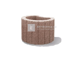 Semmelrock Mini növényedény vörösbarna 20x30 cm Semmelrock Mini növényedény vörösbarna 20x30 cm