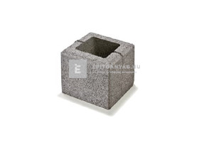 Semmelrock Rivago Kerítéselem félkő szürke 20x20x16 cm Semmelrock Rivago Kerítéselem félkő szürke 20x20x16 cm