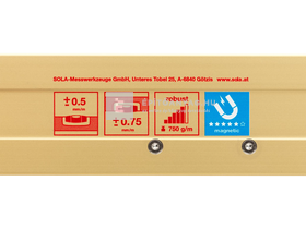 SOLA alu-mágneses vízmérték azm 50 SOLA alu-mágneses vízmérték azm 50