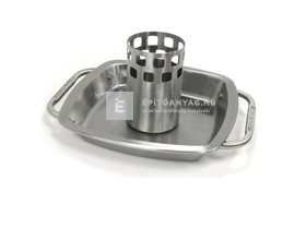 SpaTrend Broil King Rozsdamentes csirkesütő tál SpaTrend Broil King Rozsdamentes csirkesütő tál