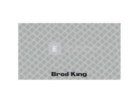 SpaTrend Broil King grill alátét szőnyeg ezüst