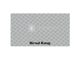 SpaTrend Broil King grill alátét szőnyeg ezüst SpaTrend Broil King grill alátét szőnyeg ezüst