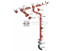 Galeco STAL 087 sötétpiros karmantyú Galeco STAL 087 sötétpiros karmantyú