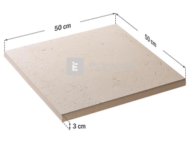 Star Stone Róma Clasic fedlap 50x50x3 cm smoke Star Stone Róma Clasic fedlap 50x50x3 cm smoke