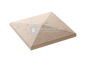 Star Stone Róma oszlop fedkő 35x35x5 cm smoke Star Stone Róma oszlop fedkő 35x35x5 cm smoke