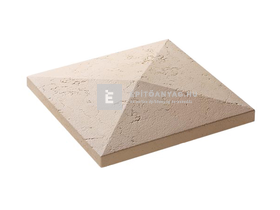 Star Stone Róma oszlop fedkő 40x40x6 cm smoke Star Stone Róma oszlop fedkő 40x40x6 cm smoke