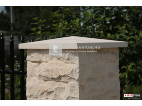 Star Stone Róma oszlop fedkő 45x45x6 cm smoke Star Stone Róma oszlop fedkő 45x45x6 cm smoke
