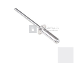 Galeco alumínium szegecs, 3,2x0,8 mm, fehér Galeco alumínium szegecs, 3,2x0,8 mm, fehér