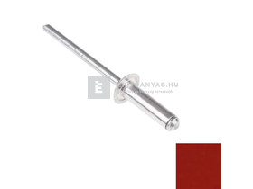 Galeco alumínium szegecs 3,2x0,8 mm RAL3009 sötétpiros Galeco alumínium szegecs 3,2x0,8 mm RAL3009 sötétpiros