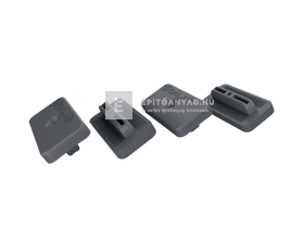 Márkamix Bergdeck WPC szerelőkészlet natúr felület, fekete 1 csomag= 2 m2 burkolathoz Márkamix Bergdeck WPC szerelőkészlet natúr felület, fekete 1 csomag= 2 m2 burkolathoz