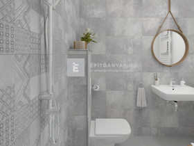 Paradyz Harmony Grys Sciana Patchwork falicsempe 30x60 cm 1,44 m2/cs Paradyz Harmony Grys Sciana Patchwork falicsempe 30x60 cm 1,44 m2/cs