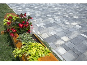 Leier Taverna Kombi térkő füstantracit melírozott 6 cm Leier Taverna Kombi térkő füstantracit melírozott 6 cm