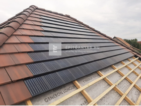 Terrán Generon napelemes tetőcserép Terrán Generon napelemes tetőcserép