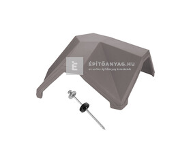 Tondach XXL Design hármas gerincelosztó rögzítőcsavarral titán Tondach XXL Design hármas gerincelosztó rögzítőcsavarral titán