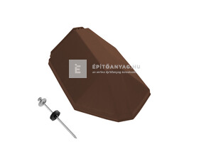 Tondach XXL Design kezdő gerinccserép rögzítőcsavarral barna Tondach XXL Design kezdő gerinccserép rögzítőcsavarral barna