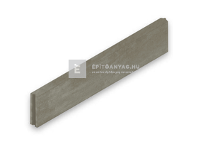 újHÁZ Kerti szegély trüffelbarna árnyalt 5x20x100 cm újHÁZ Kerti szegély trüffelbarna árnyalt 5x20x100 cm