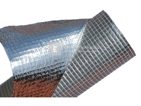 Isofol hálóerősítésű fólia, alukasírozott 75 m2 Isofol hálóerősítésű fólia, alukasírozott 75 m2