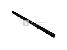 Szellőzőléc antracit 1 m Szellőzőléc antracit 1 m