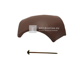 Terrán Rundo, Synus, Danubia 3-as elosztó kúpcserép sötétbarna (rögzítővel) Terrán Rundo, Synus, Danubia 3-as elosztó kúpcserép sötétbarna (rögzítővel)