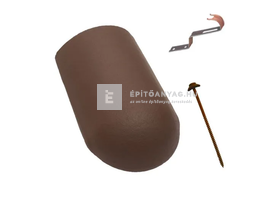 Terrán Rundo, Synus, Danubia kezdőkúp sötétbarna (rögzítővel és csavarral) Terrán Rundo, Synus, Danubia kezdőkúp sötétbarna (rögzítővel és csavarral)