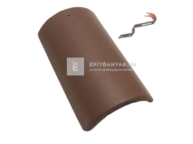 Terrán Rundo, Synus, Danubia kúpcserép sötétbarna (rögzítővel) Terrán Rundo, Synus, Danubia kúpcserép sötétbarna (rögzítővel)