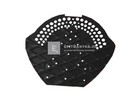 Terrán kúpcserép lezáró barna/fekete Terrán kúpcserép lezáró barna/fekete