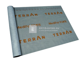Terrán MediFol Forte páraáteresztő tetőfólia 160 g, 2 ragasztósávval 75 m2 Terrán MediFol Forte páraáteresztő tetőfólia 160 g, 2 ragasztósávval 75 m2