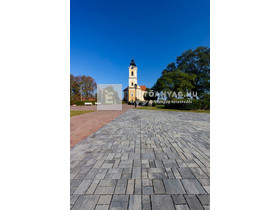 ABeton Via Casa kombi térkő karbon-fehér 8 cm ABeton Via Casa kombi térkő karbon-fehér 8 cm