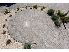 ABeton Via Casa kombi térkő okker-antracit 8 cm ABeton Via Casa kombi térkő okker-antracit 8 cm