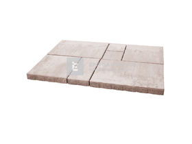 ABeton Villa Urbana kombi térkő barna-fehér 6 cm ABeton Villa Urbana kombi térkő barna-fehér 6 cm