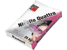 Baumit Nivello Quattro önterülő aljzatkiegyenlítő 25 kg Baumit Nivello Quattro önterülő aljzatkiegyenlítő 25 kg