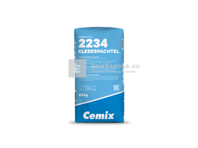 Cemix Klebespachtel ragasztó- és ágyazóhabarcs XPS-lemezhez 25 kg Cemix Klebespachtel ragasztó- és ágyazóhabarcs XPS-lemezhez 25 kg