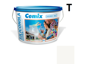 Cemix-LB-Knauf SiliconOla Extra Szilikon színezővakolat, kapart 1,5 mm 4000 white 25 kg