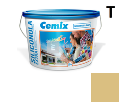 Cemix-LB-Knauf SiliconOla Extra Szilikon színezővakolat, kapart 1,5 mm 4319 orange 25 kg