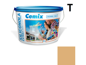 Cemix-LB-Knauf SiliconOla Extra Szilikon színezővakolat, kapart 1,5 mm 4337 orange 25 kg