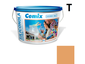 Cemix-LB-Knauf SiliconOla Extra Szilikon színezővakolat, kapart 1,5 mm 4339 orange 25 kg