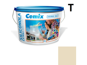 Cemix-LB-Knauf SiliconOla Extra Szilikon színezővakolat, kapart 1,5 mm 4341 orange 25 kg