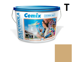 Cemix-LB-Knauf SiliconOla Extra Szilikon színezővakolat, kapart 1,5 mm 4359 orange 25 kg