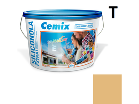 Cemix-LB-Knauf SiliconOla Extra Szilikon színezővakolat, kapart 1,5 mm 4365 orange 25 kg