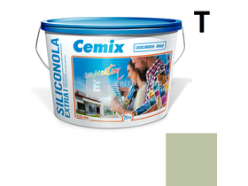 Cemix-LB-Knauf SiliconOla Extra Szilikon színezővakolat, kapart 1,5 mm 4515 green 25 kg