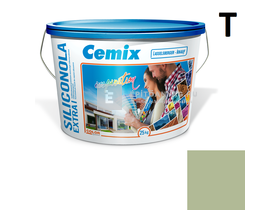 Cemix-LB-Knauf SiliconOla Extra Szilikon színezővakolat, kapart 1,5 mm 4517 green 25 kg