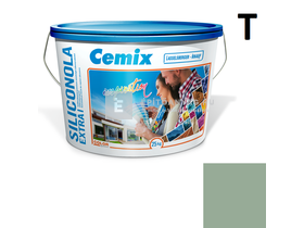 Cemix-LB-Knauf SiliconOla Extra Szilikon színezővakolat, kapart 1,5 mm 4529 green 25 kg