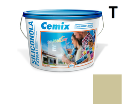 Cemix-LB-Knauf SiliconOla Extra Szilikon színezővakolat, kapart 1,5 mm 4547 green 25 kg