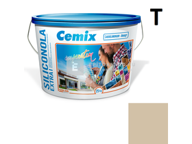 Cemix-LB-Knauf SiliconOla Extra Szilikon színezővakolat, kapart 1,5 mm 4947 brown 25 kg