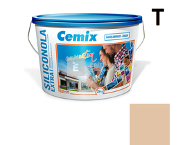 Cemix-LB-Knauf SiliconOla Extra Szilikon színezővakolat, kapart 1,5 mm 4961 brown 25 kg