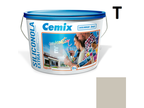 Cemix-LB-Knauf SiliconOla Extra Szilikon színezővakolat, kapart 1,5 mm 4975 brown 25 kg